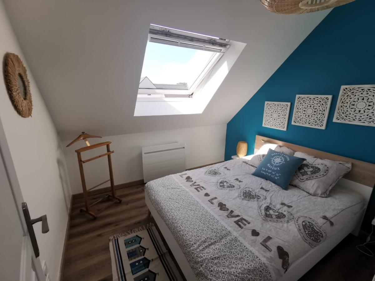 Sommervieu Les Pommiers Duplex Cosy Tout Confort Dans Maison Neuve Avec Terrasse Entree Independante 5 Mn De Bayeux Et 10 Mn Plage Du Debarquement מראה חיצוני תמונה