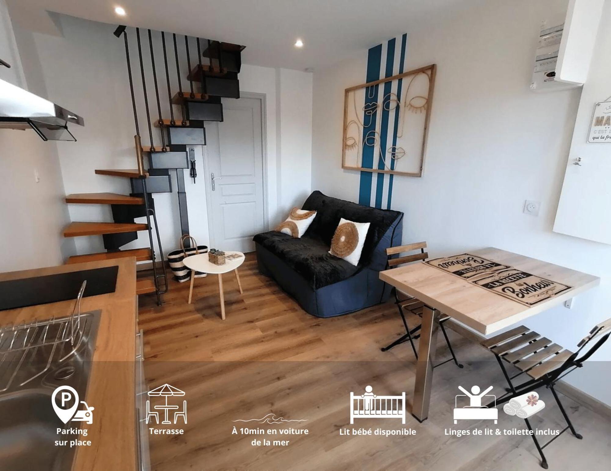Sommervieu Les Pommiers Duplex Cosy Tout Confort Dans Maison Neuve Avec Terrasse Entree Independante 5 Mn De Bayeux Et 10 Mn Plage Du Debarquement מראה חיצוני תמונה